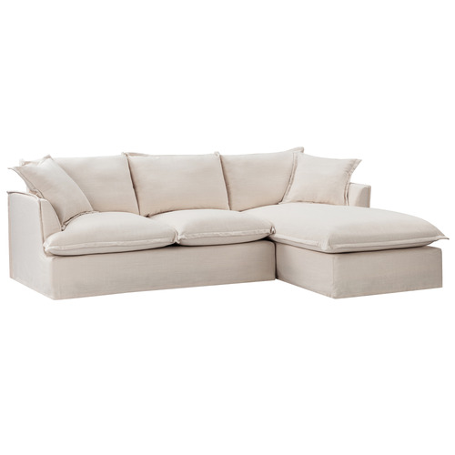 Softy 3 Seater Sofa with Chaise Cover Set