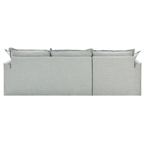 10 Piece Softy 3 Seater Sofa with Chaise Cover Set