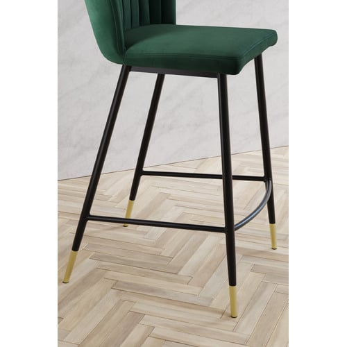 67cm-Green-Venus-Velvet-Bar-Stools