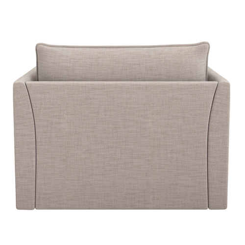 Malibu Upholstered Swivel Armchair