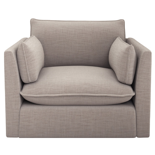 Malibu Upholstered Swivel Armchair