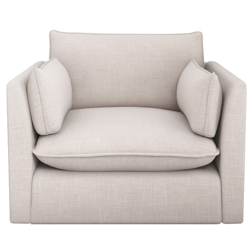Malibu Upholstered Swivel Armchair