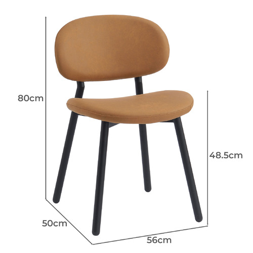 Millie Faux Leather Dining Chairs