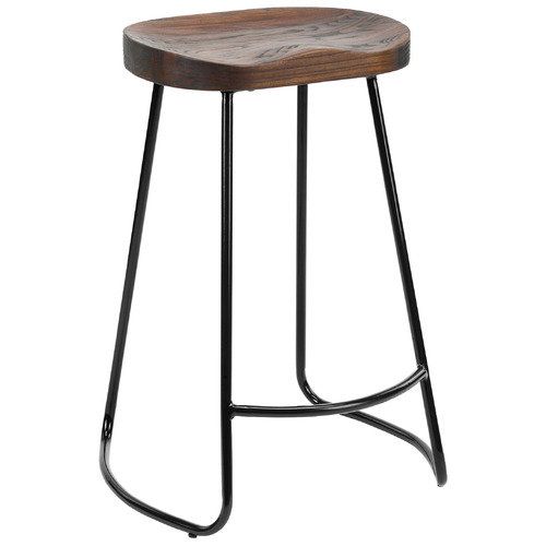 66cm-Premium-Vintage-Style-Elm-Wood-Barstools