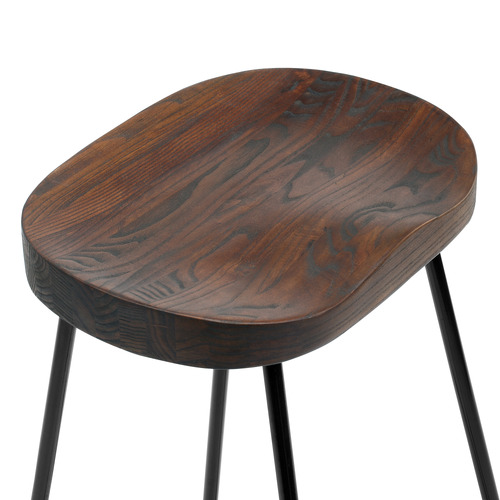 66cm-Premium-Vintage-Style-Elm-Wood-Barstools