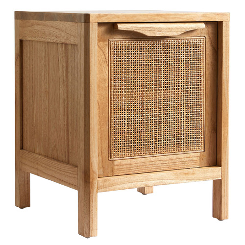 Tabu Mindi Wood Bedside Table