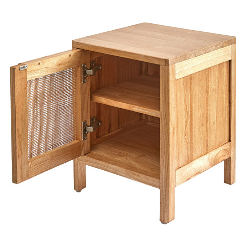 Tabu Mindi Wood Bedside Table