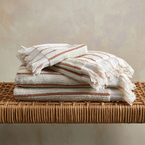 5 Piece Striped Sammy Cotton Towel Set