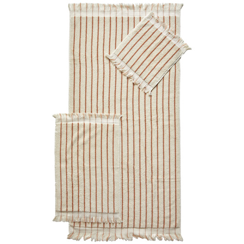 5 Piece Striped Sammy Cotton Towel Set