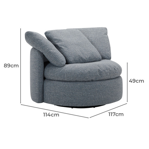 Mellow Swivel Armchair