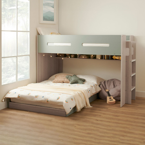 Campbell Single Over Double Loft Bed