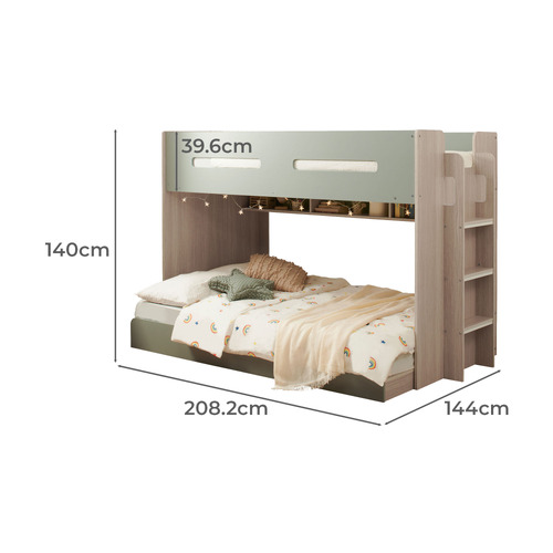 Campbell Single Over Double Loft Bed