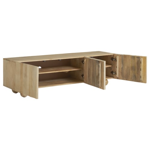 Hendry 4 Door Mango Wood TV Unit
