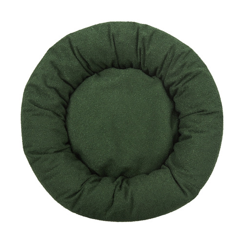 Olive Miri Round Calming Boucle Dog Bed