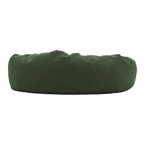 Olive Miri Round Calming Boucle Dog Bed