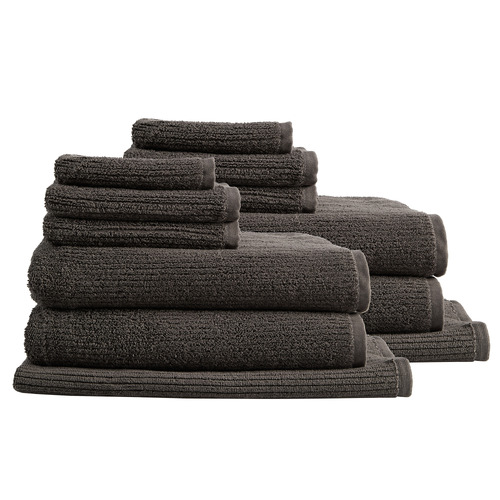 6 Piece Monty Cotton Bathroom Towels | Temple & Webster