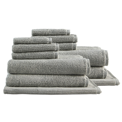 6 Piece Monty Cotton Bathroom Towels | Temple & Webster