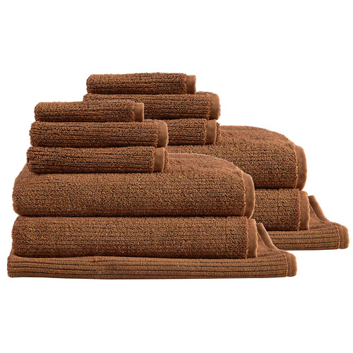 6 Piece Monty Cotton Bathroom Towels | Temple & Webster