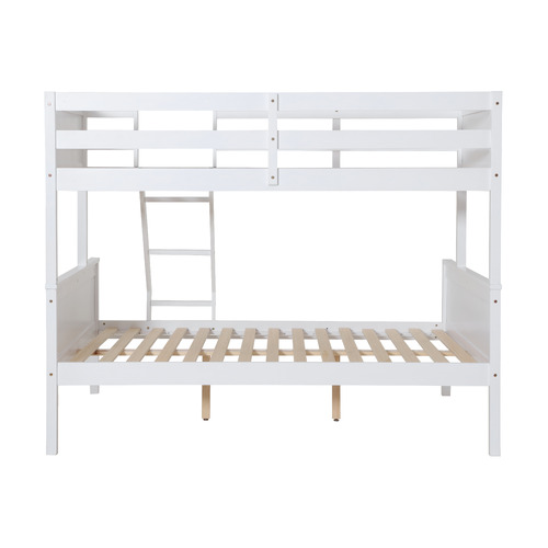 Temple & Webster Oakley Single Over Double Bunk Bed