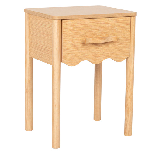 Kids' Wavy Bedside Table