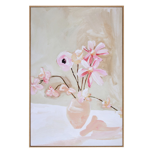 Tabletop Posie Framed Canvas Wall Art