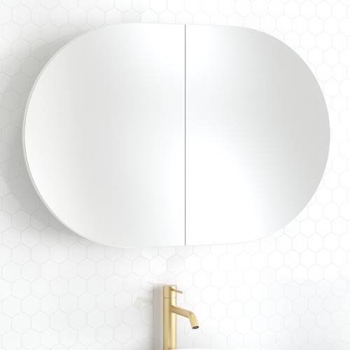 Mecca 900mm Mirrored Shaving Cabinet