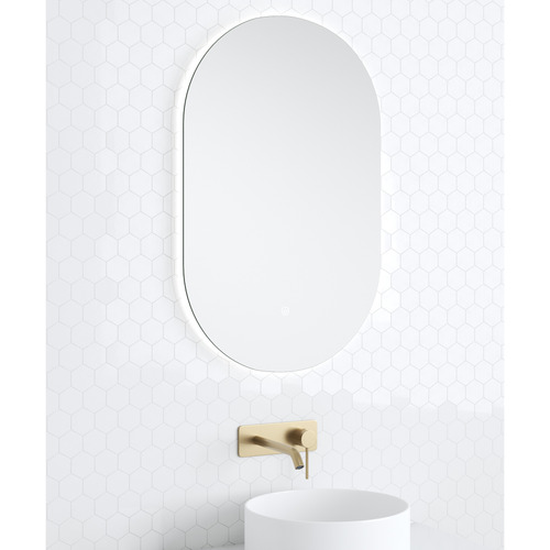 Vera Oval  LED Wall Mirror with Defogger