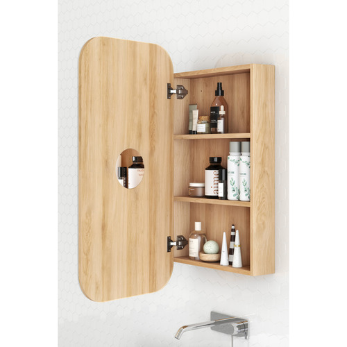 Mecca 450mm Mirrored Shaving Cabinet