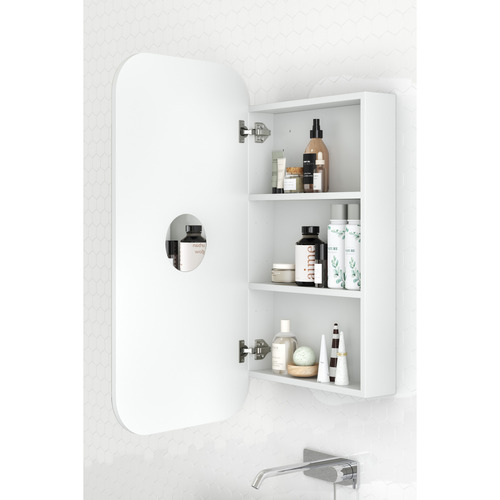 Mecca 450mm Mirrored Shaving Cabinet