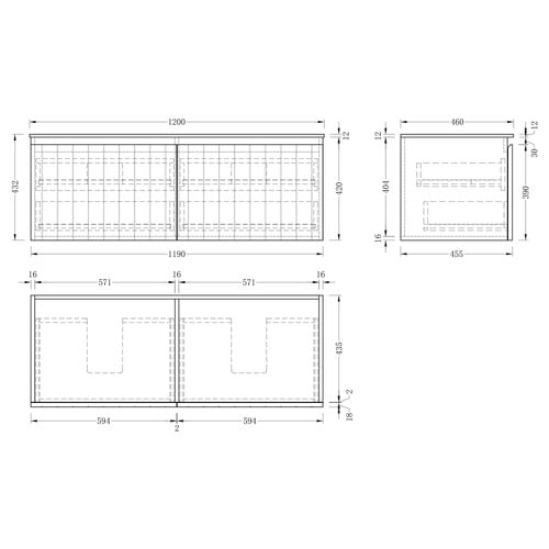 Belmont-1200mm-Matte-White-Wall-Hung-Double-Vanity
