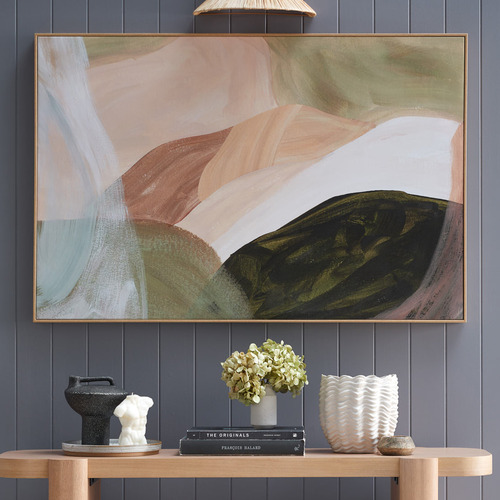 Alyiah Summer Framed Canvas Wall Art