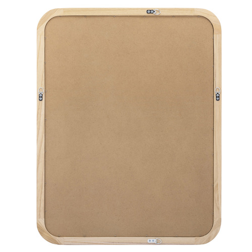 Romie Rectangle Platane Wood Wall Mirror