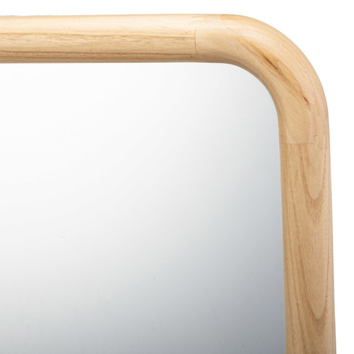 Romie Rectangle Platane Wood Wall Mirror