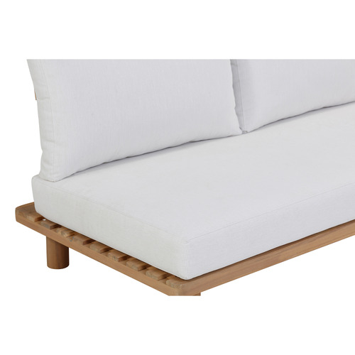 5 Seater Clifton Acacia Wood Outdoor Modular Lounge Set