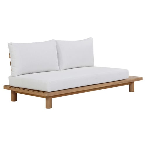 5 Seater Clifton Acacia Wood Outdoor Modular Lounge Set