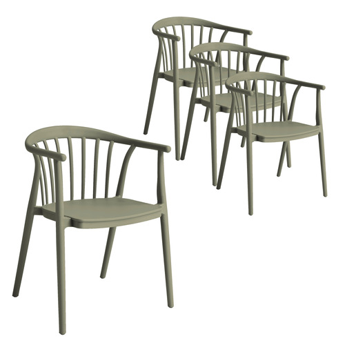 Spindle Outdoor Dining Chairs