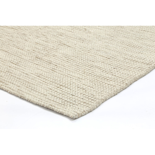 Beige Nordic Reversible Wool Rug