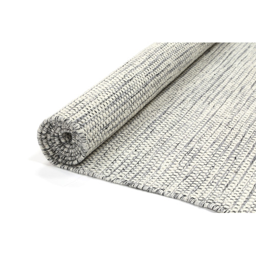 Grey Nordic Reversible Wool Rug