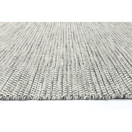 Grey Nordic Reversible Wool Rug