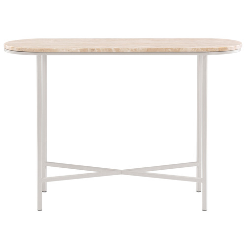 Sabrina Travertine Console Table