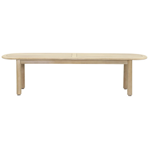 3 Seater Corfu Acacia Wood Outdoor Bench