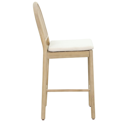 67cm Corfu Acacia Wood Outdoor Bar Stools