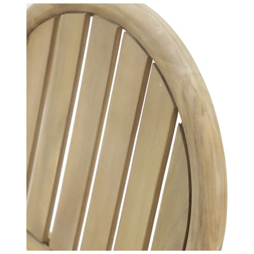 67cm Corfu Acacia Wood Outdoor Bar Stools