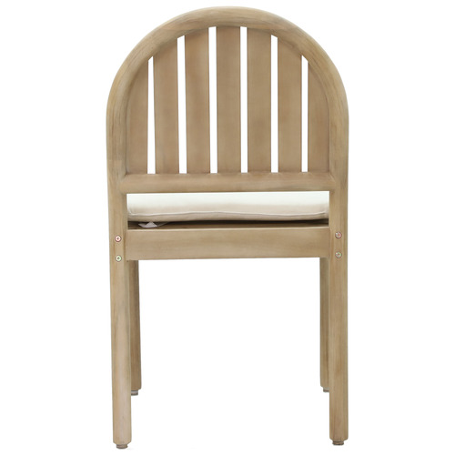 Corfu Acacia Wood Outdoor Dining Chairs