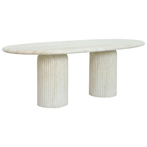 8 Seater Hallie Terrazzo Outdoor Dining Table