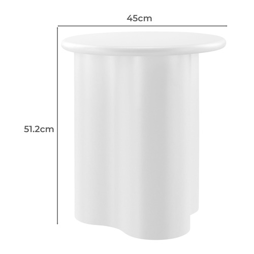 Mickie Sculptural Side Table