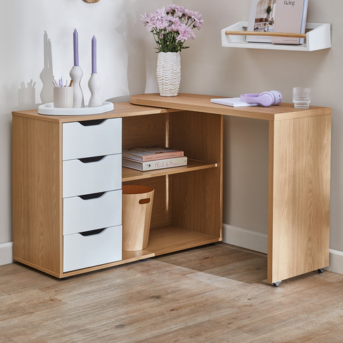 Erin 4 Drawer Study Desk
