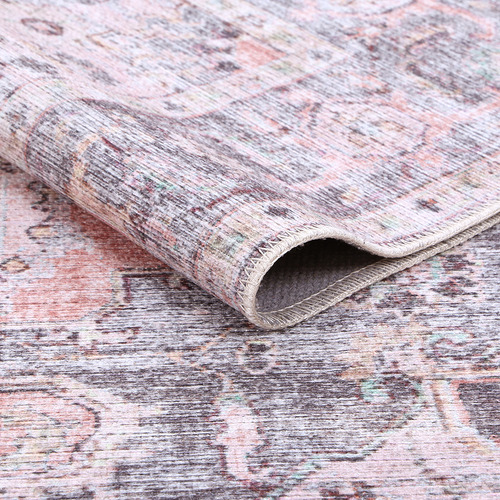 Ishana Vintage-Style Machine Washable Cotton Rug