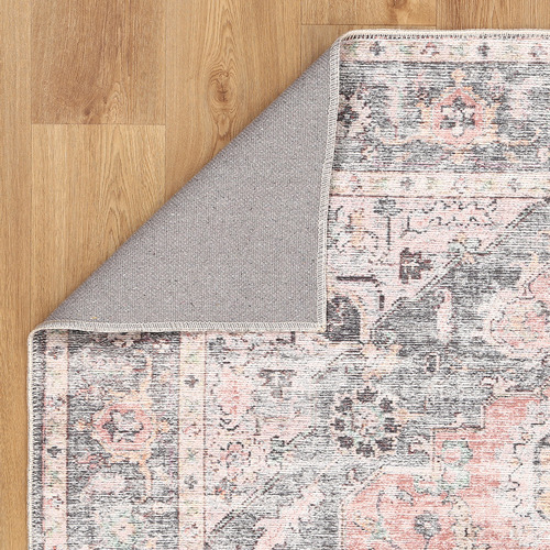Ishana Vintage-Style Machine Washable Cotton Rug