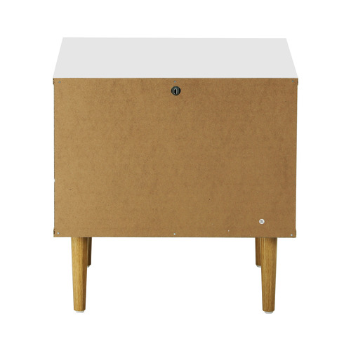 Temple & Webster Hopkins 2 Drawer Bedside Table